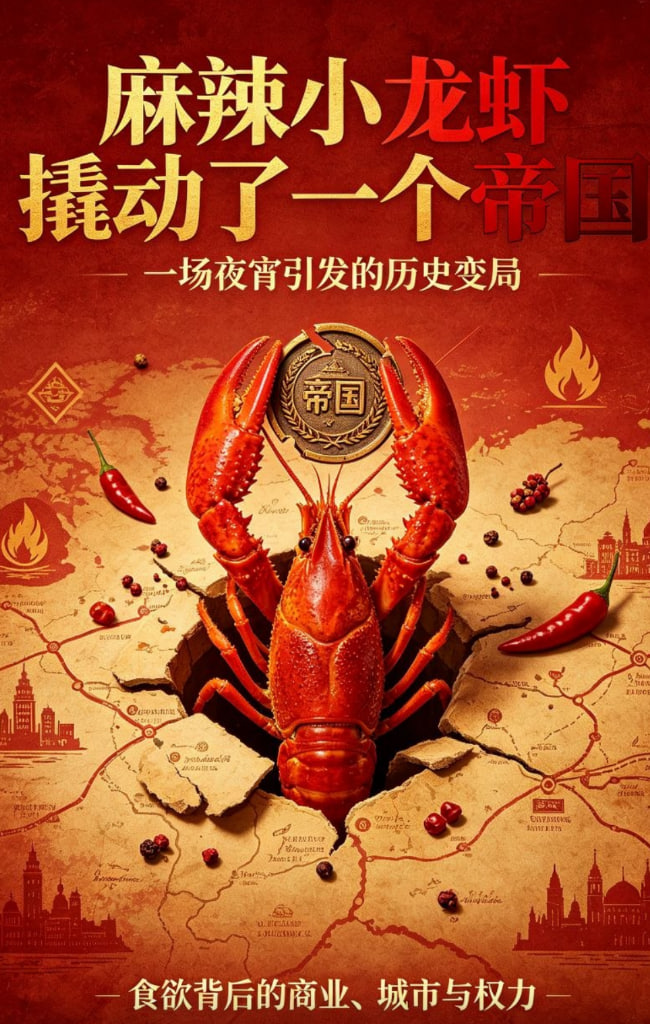 麻辣小龙虾撬动了一个帝国